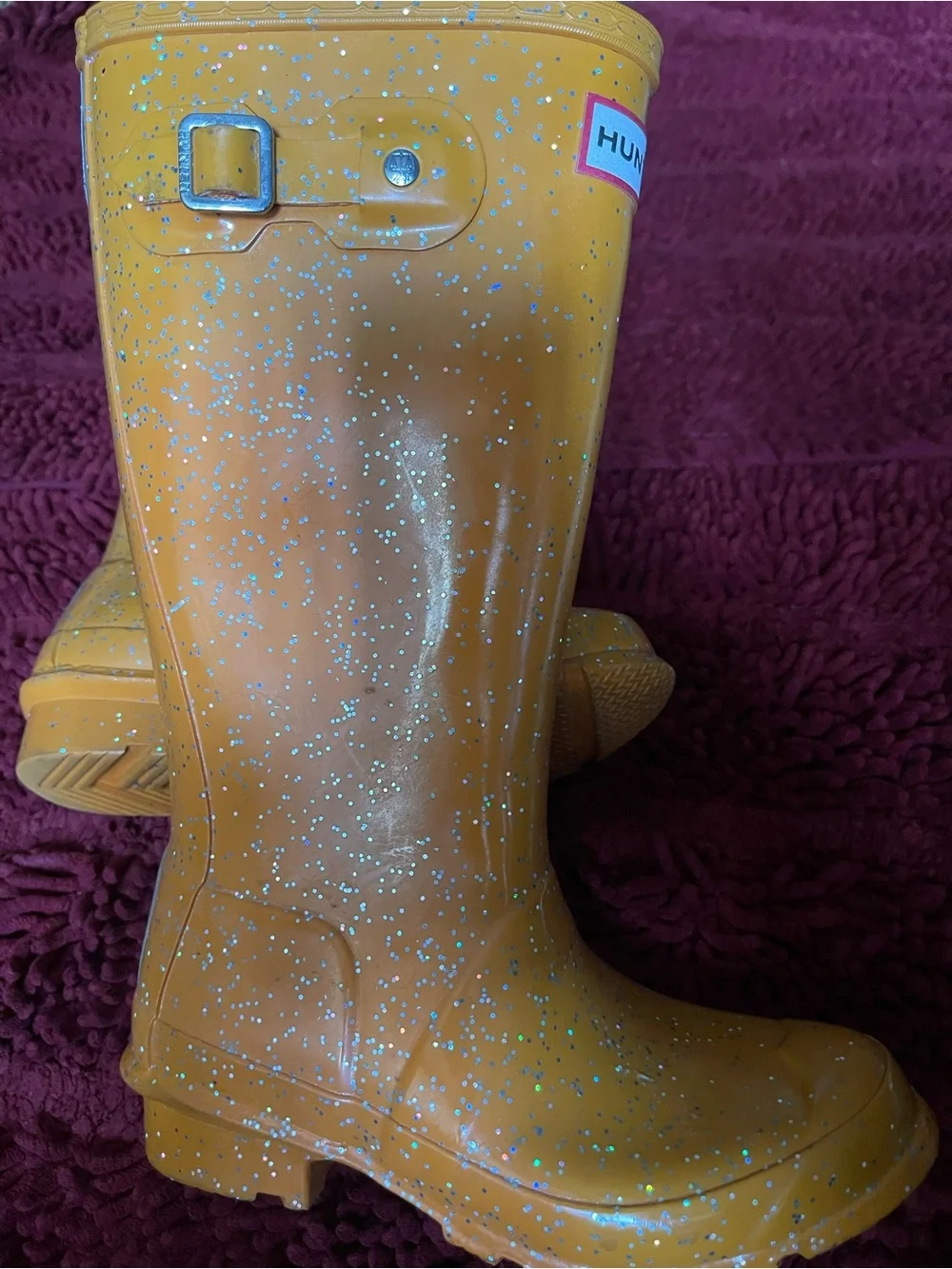 Hunter boot dry